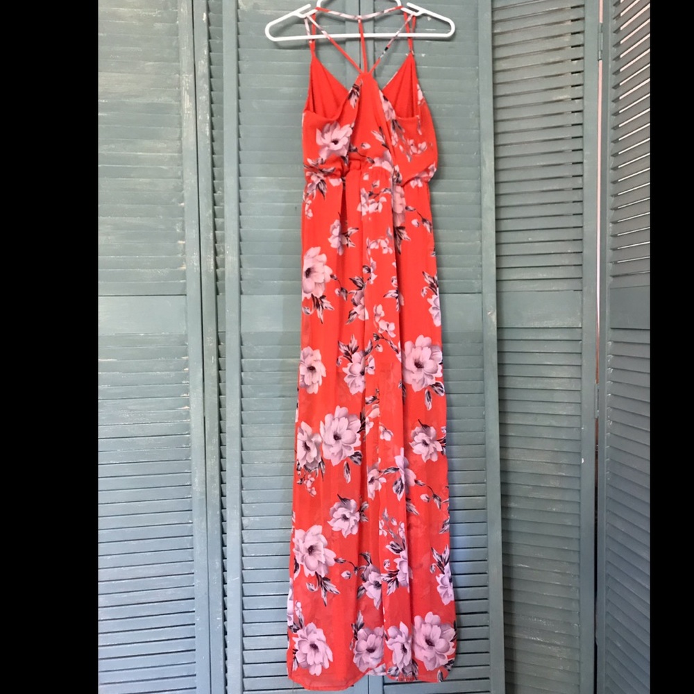 Long Floral Summer Dress - Picture 3 of 9